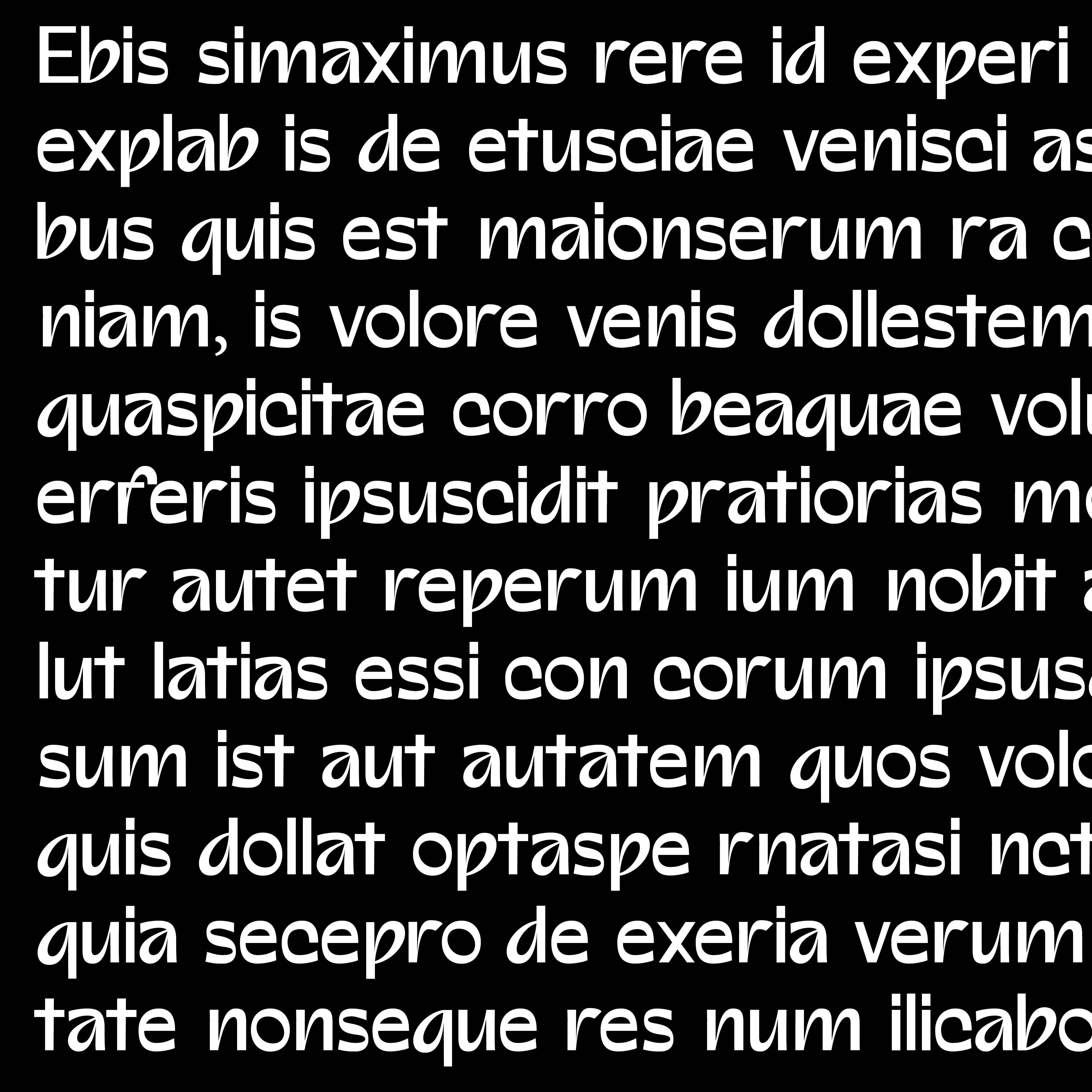 Custom typefaces 15 — experimental display typography